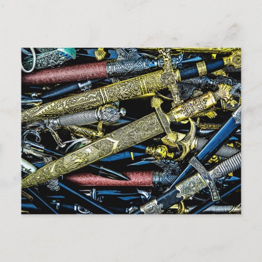Gepäck, Dirks und Sabers Postkarte (Vorderseite)