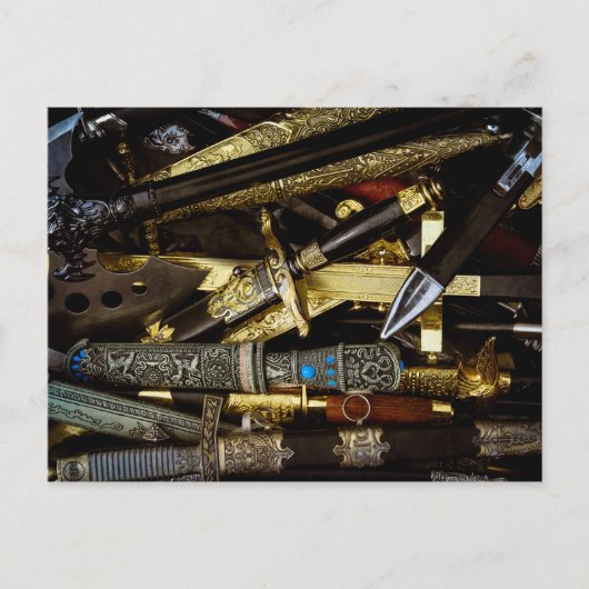 Gepäck, Dirks und Sabers Postkarte (Vorderseite)