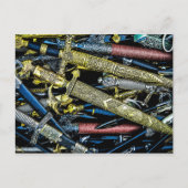 Gepäck, Dirks und Sabers Postkarte (Vorderseite)