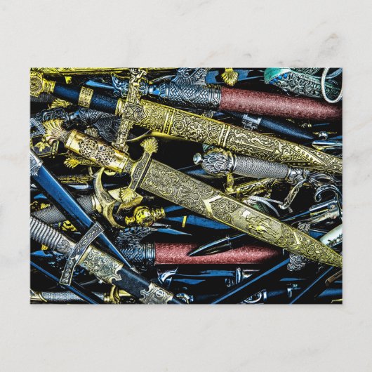 Gepäck, Dirks und Sabers Postkarte (Vorderseite)