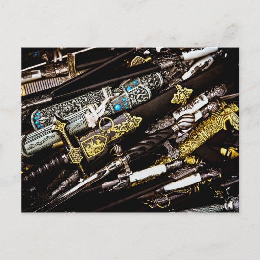 Gepäck, Dirks und Sabers Postkarte (Vorderseite)