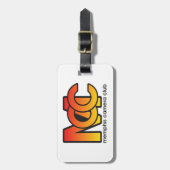 Gepäck-moderner Logo-Umbau mit Lederband Gepäckanhänger (Vorderseite vertikal)