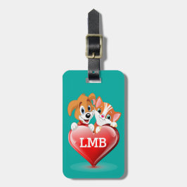Gepäck / Tasche / Bookbag Tag für Kinder Gepäckanhänger