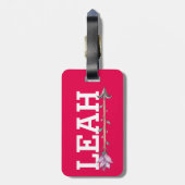 Gepäck / Tasche / Bookbag Tag für Kinder Gepäckanhänger (Rückseite vertikal)