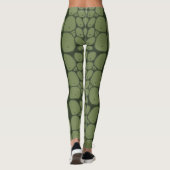 Gepäck tierische Druck mujer cocodrilo Leggings (Rückseite)
