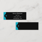 Gepäck-Umbau-Führungskraft Mini Visitenkarte (Vorne/Hinten)