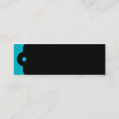 Gepäck-Umbau-Führungskraft Mini Visitenkarte (Rückseite)