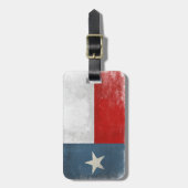 Gepäck-Umbau mit cooler Texas-Flagge Gepäckanhänger (Vorderseite vertikal)