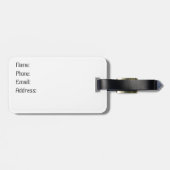 Gepäck-Umbau Sechzigerjahre der Mod-Sechziger-Mode Gepäckanhänger (Rückseite horizontal)