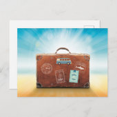 Gepäck...verpackt und bereit zum Mitnehmen Postkarte (Vorne/Hinten)