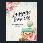 Gepäckabfall Abreise Unterkunft Dusche Miss an Fra Poster<br><div class="desc">Wir freuen uns auf Ihren Besuch in unserem Brautparty! Frau Theme.</div>