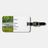 Gepäckanhänger (Vorderseite horizontal)