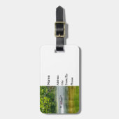 Gepäckanhänger (Vorderseite vertikal)