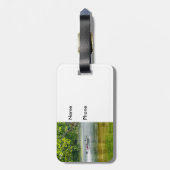 Gepäckanhänger (Rückseite vertikal)