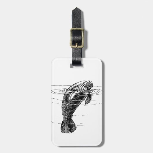 Gepäckanhänger (Vorderseite vertikal)