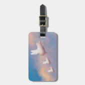 Gepäckanhänger (Vorderseite vertikal)