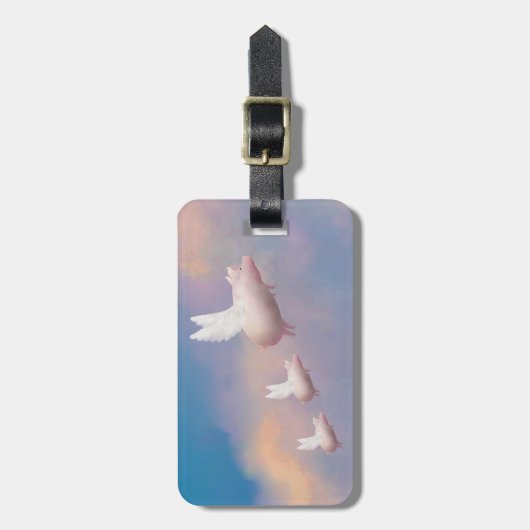 Gepäckanhänger (Vorderseite vertikal)