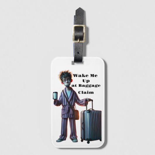 Gepäckanhänger (Vorderseite Vertikal)