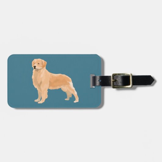 Gepäckanhänger (Vorderseite horizontal)