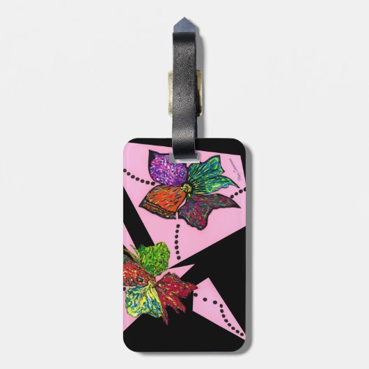 Gepäckanhänger (Rückseite vertikal)