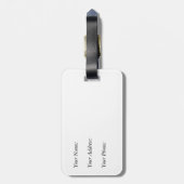 Gepäckanhänger (Rückseite vertikal)