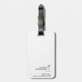 Gepäckanhänger (Rückseite vertikal)