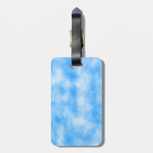 Gepäckanhänger (Rückseite vertikal)