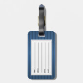 Gepäckanhänger (Rückseite vertikal)