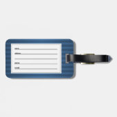 Gepäckanhänger (Rückseite horizontal)