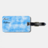 Gepäckanhänger (Rückseite horizontal)