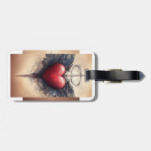 Gepäckanhänger (Rückseite horizontal)