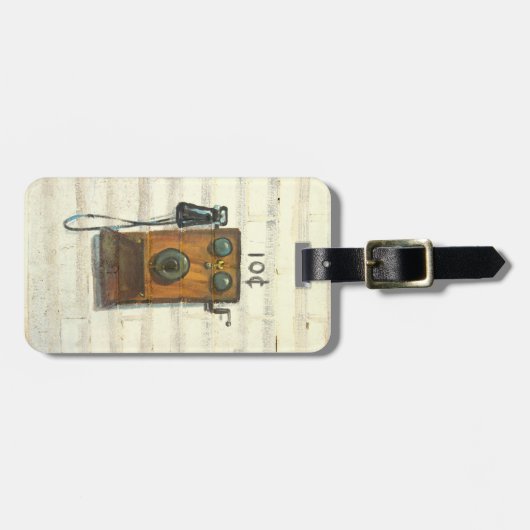 Gepäckanhänger (Vorderseite horizontal)