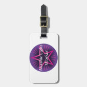 Gepäckanhänger (Vorderseite vertikal)