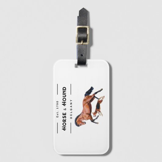 Gepäckanhänger (Vorderseite Vertikal)