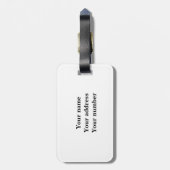 Gepäckanhänger (Rückseite vertikal)