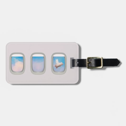 Gepäckanhänger (Vorderseite horizontal)