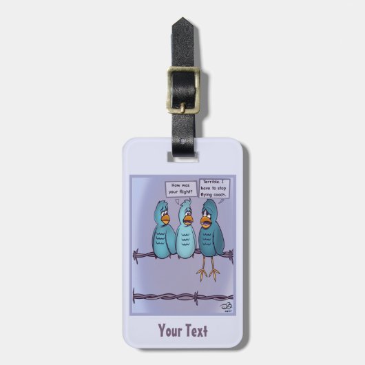 Gepäckanhänger (Vorderseite vertikal)