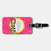 Gepäckanhänger (Vorderseite horizontal)