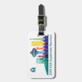 Gepäckanhänger (Vorderseite vertikal)