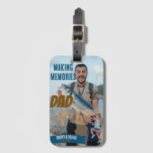 Gepäckanhänger (Vorderseite Vertikal)