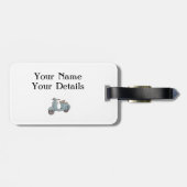 Gepäckanhänger (Rückseite horizontal)