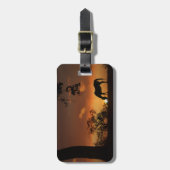 Gepäckanhänger (Vorderseite vertikal)