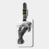 Gepäckanhänger (Vorderseite vertikal)