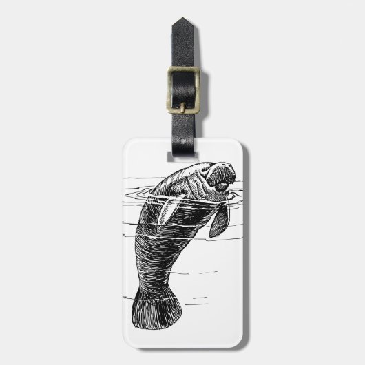 Gepäckanhänger (Vorderseite vertikal)