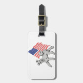 Gepäckanhänger (Vorderseite vertikal)