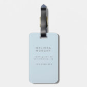 ⎢ GEPÄCKANHÄNGER (Rückseite vertikal)