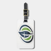 Gepäckanhänger (Vorderseite vertikal)