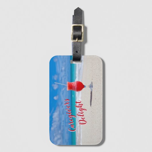 Gepäckanhänger (Vorderseite Vertikal)