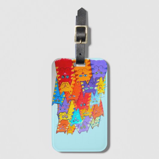 Gepäckanhänger 004 - Katapult (Vorderseite Vertikal)