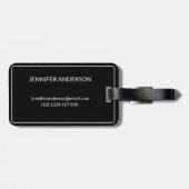 Gepäckanhänger Aloha (Rückseite horizontal)